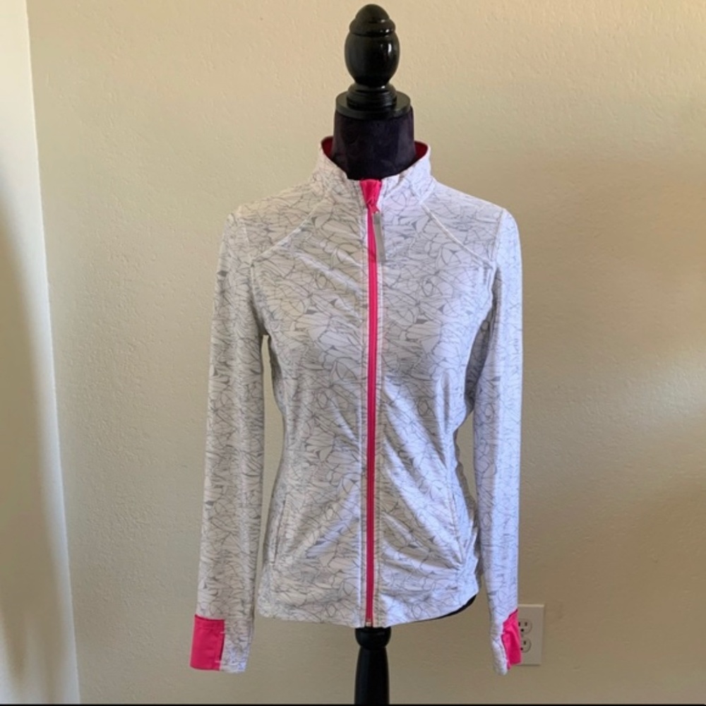 Mondetta Active Zip Up Thumb Hole Jacket.